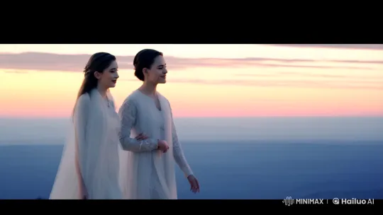 Cinematic Clip Showcases Artful Scene with Synchronized Subjects – AI Generated Video | Hailuo AI