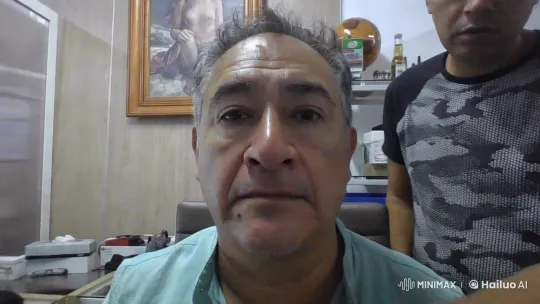 Man Prepares for Departure on Motorcycle – AI Generated Video | Hailuo AI