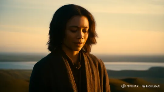 Contemplative Figure in Twilight's Embrace – AI Generated Video | Hailuo AI