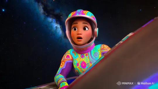 Disney Character's Cosmic Journey to Mars – AI Generated Video | Hailuo AI
