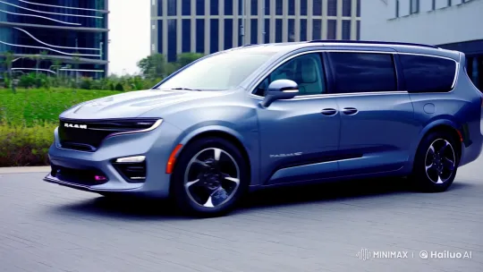 Futuristic RAM Pacifica 2026 Showcased with Sleek Design – AI Generated Video | Hailuo AI