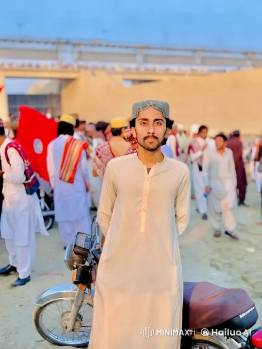 Traditional Celebration with Motorcycles and Vibrant Attire – AI Generated Video | Hailuo AI