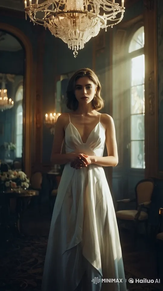 Elegant Woman in Grand Opulent Room - Live2D Animation – AI Generated Video | Hailuo AI