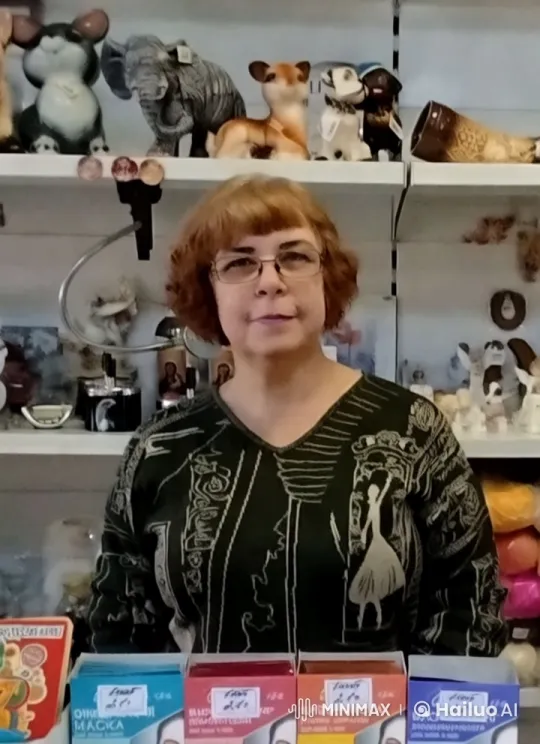 Cozy Shop's Aesthetic Display with Woman and Decor – AI Generated Video | Hailuo AI