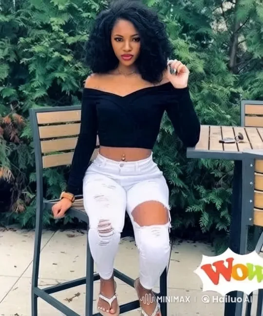 Stylish Young Woman in Serene Outdoor Setting – AI Generated Video | Hailuo AI