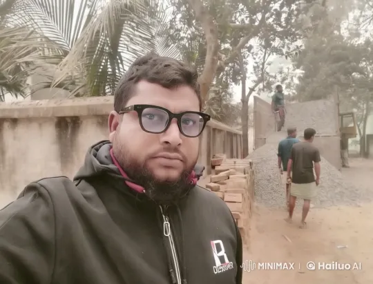 Construction Site and Workers' Activities Footage – AI Generated Video | Hailuo AI