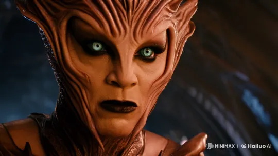 Stunning 8K Alien Encounter: Intense Chase in a Haunted Spaceship – AI Generated Video | Hailuo AI