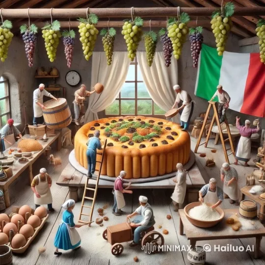 Italian Bakery: A Whimsical Kitchen Scene – AI Generated Video | Hailuo AI
