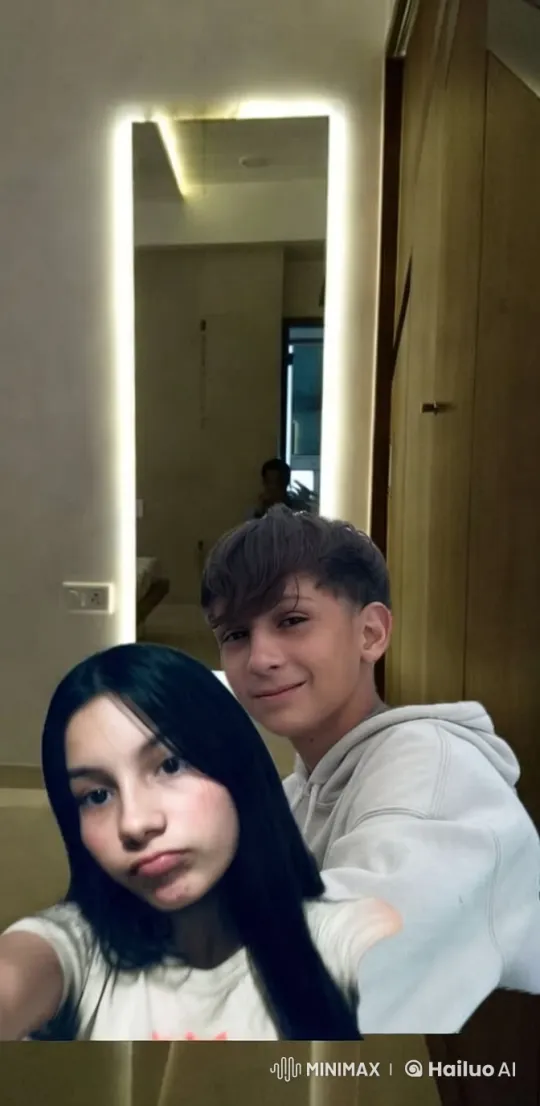 Boy and Girl Kiss in Modern, Aesthetic Room – AI Generated Video | Hailuo AI