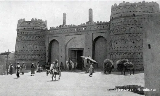 Historical Desert Fortress: A Day in the Past – AI Generated Video | Hailuo AI