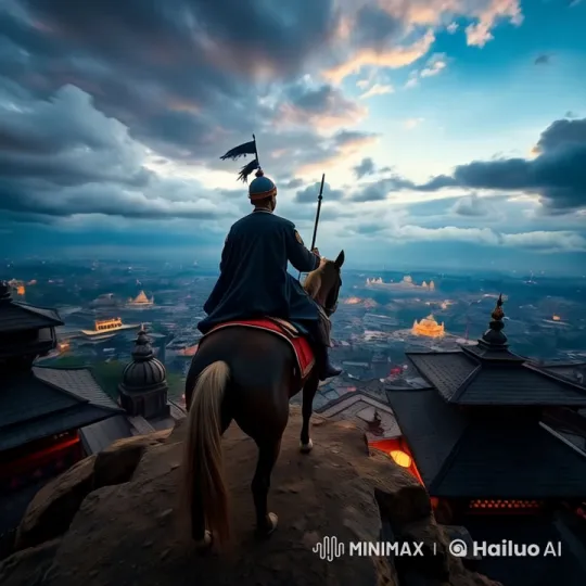 King Prithvi Narayan Shah Contemplates Conquest of Kathmandu Valley – AI Generated Video | Hailuo AI