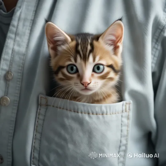 Close-Up of Textured Denim Shirt with Focus on Details – AI Generated Video | Hailuo AI