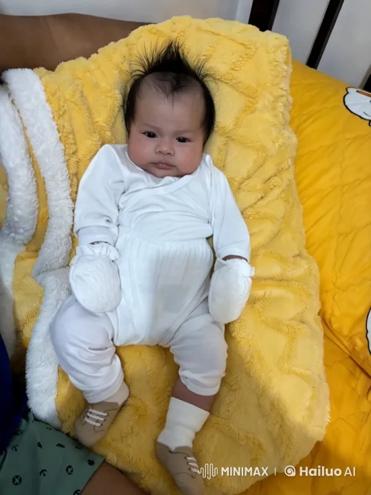 Baby's Playful Boxing and Kungfu Moves on Blanket – AI Generated Video | Hailuo AI