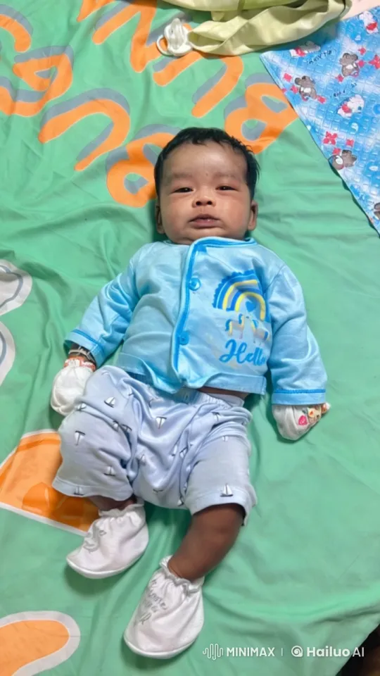 Baby Dances and Plays in Colorful Outfit – AI Generated Video | Hailuo AI