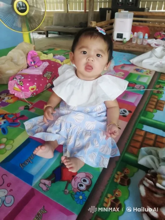 Baby Dancing on Play Mat with Colorful Decor – AI Generated Video | Hailuo AI