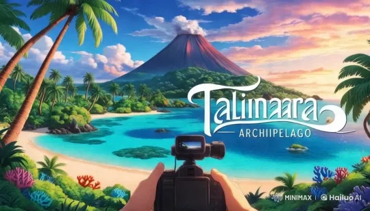 Talimaara Archipelago: A Tropical Paradise with Volcanic Majesty – AI Generated Video | Hailuo AI