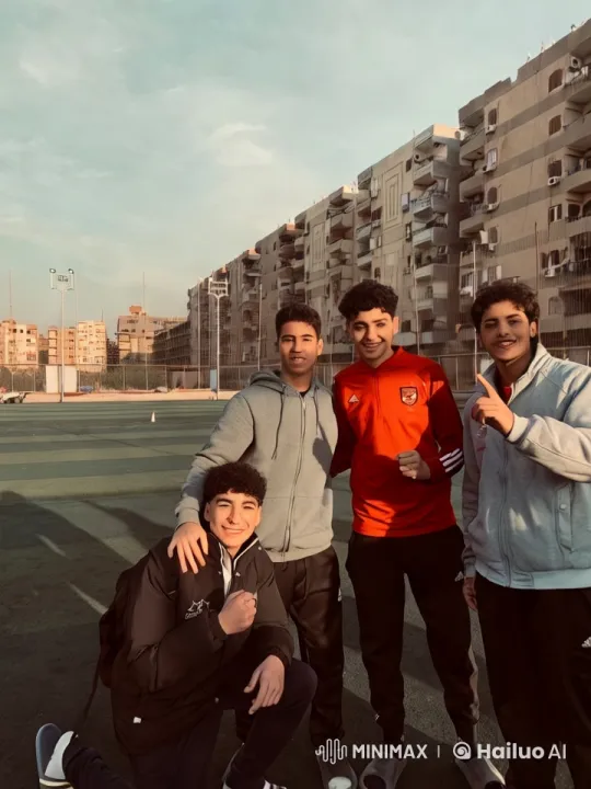 Urban Youth Engage in Playful Fight on Sports Field – AI Generated Video | Hailuo AI