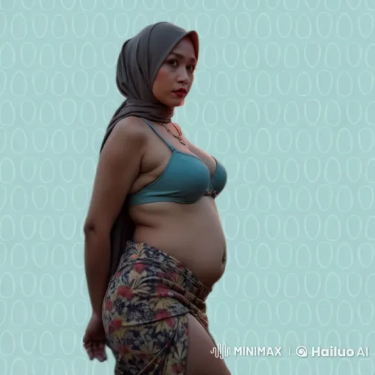 Woman in Bra and Skirt Poses Confidently – AI Generated Video | Hailuo AI