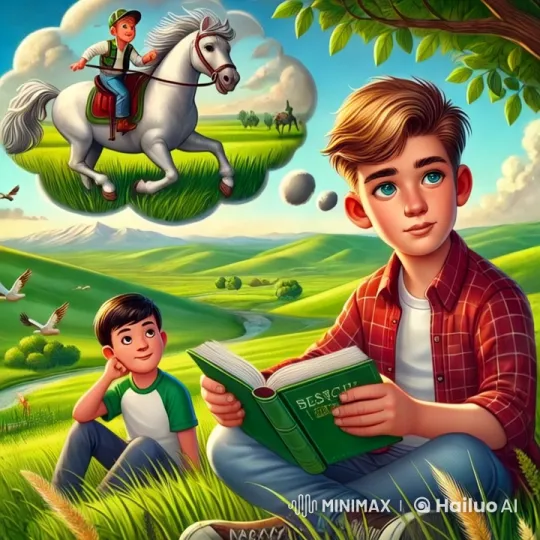 Dreams of a Boy Amidst Summer Pastures – AI Generated Video | Hailuo AI