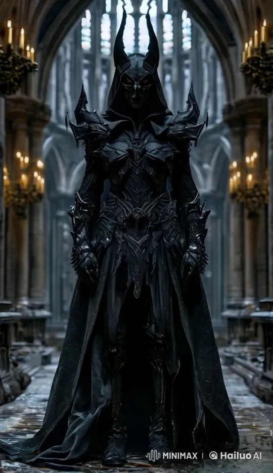 Queen and Dwarf in Majestic Cathedral Scene – AI Generated Video | Hailuo AI