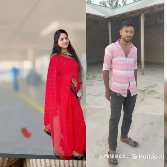 Intimate Couple Embraces in Snowfall with Tender Kiss – AI Generated Video | Hailuo AI