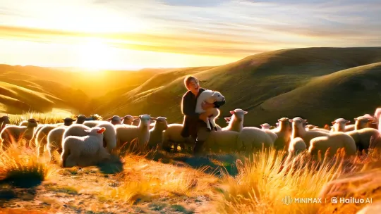 David's Courage: From Shepherd to Giant's Foe – AI Generated Video | Hailuo AI
