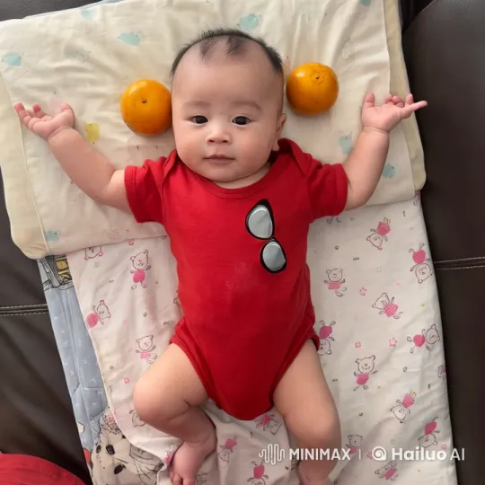 Baby Dancing Joyfully in Colorful Onesie – AI Generated Video | Hailuo AI