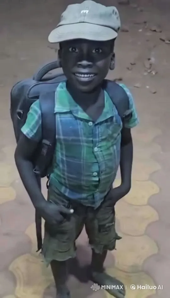 Boy Dancing and Running with Energetic Joy – AI Generated Video | Hailuo AI
