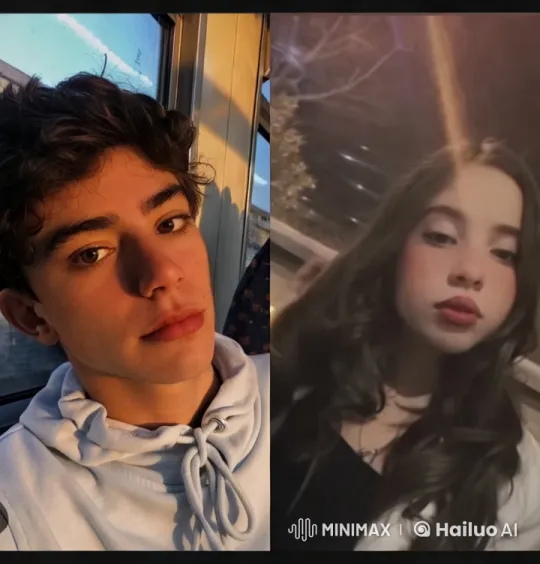 Boy and Girl Share Intimate Kiss in Peaceful Evening Setting – AI Generated Video | Hailuo AI