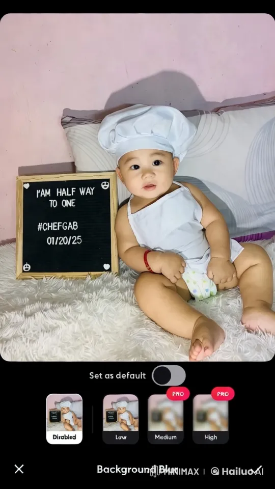 Baby Chef Celebrates Half Birthday with Playful Kung Fu Dance – AI Generated Video | Hailuo AI