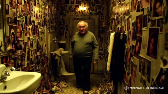 Obsessive Fan's Bathroom: Emma Watson's Dramatic Unmasking – AI Generated Video | Hailuo AI