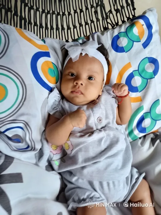 Baby's Playful Kungfu and Dance in Colorful Bed Scene – AI Generated Video | Hailuo AI