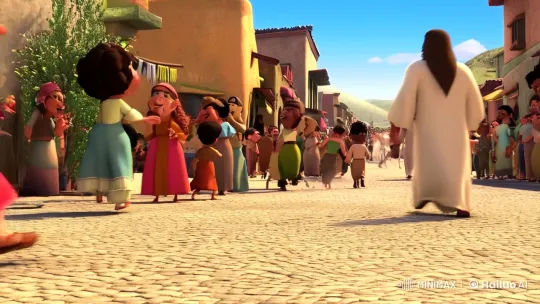 Zacchaeus' Determined Climb to Meet Jesus – AI Generated Video | Hailuo AI