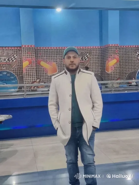 Man Plays Guitar in Go-Kart Track Setting – AI Generated Video | Hailuo AI