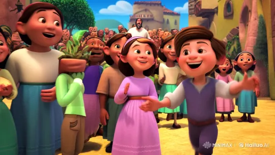 Zacchaeus Distributes Joy in a Heartwarming Adventure – AI Generated Video | Hailuo AI