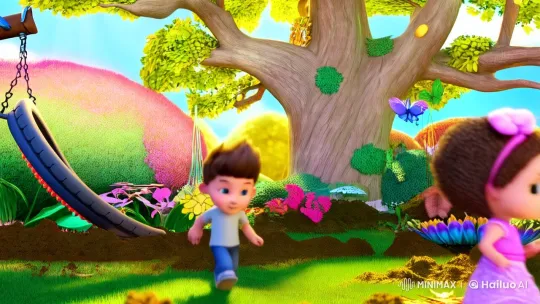 Title: "The Mystery of the Enchanted Garden" – AI Generated Video | Hailuo AI
