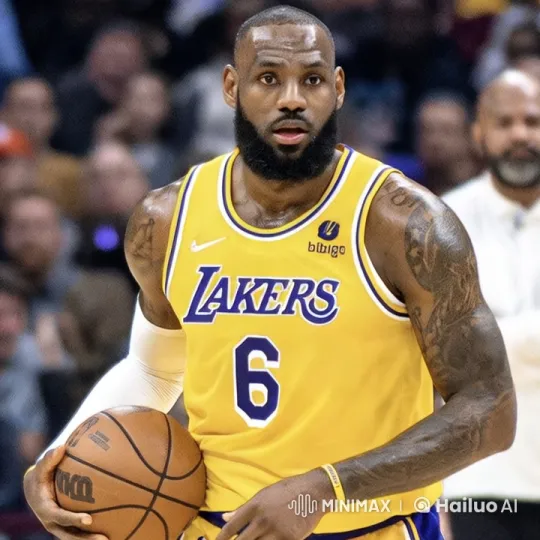 Lakers Player Dribbles, Drops Ball, Eats Apple Amidst Crowd – AI Generated Video | Hailuo AI