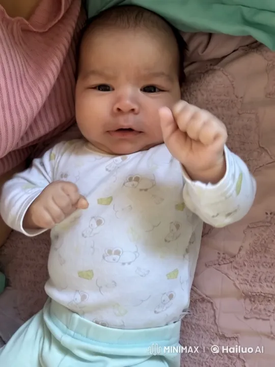 Baby's Playful Kungfu Dance in Cozy Setting – AI Generated Video | Hailuo AI