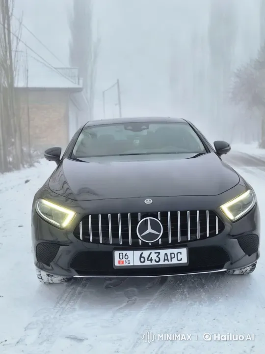 Mercedes-Benz Showcased in Winter Landscape – AI Generated Video | Hailuo AI