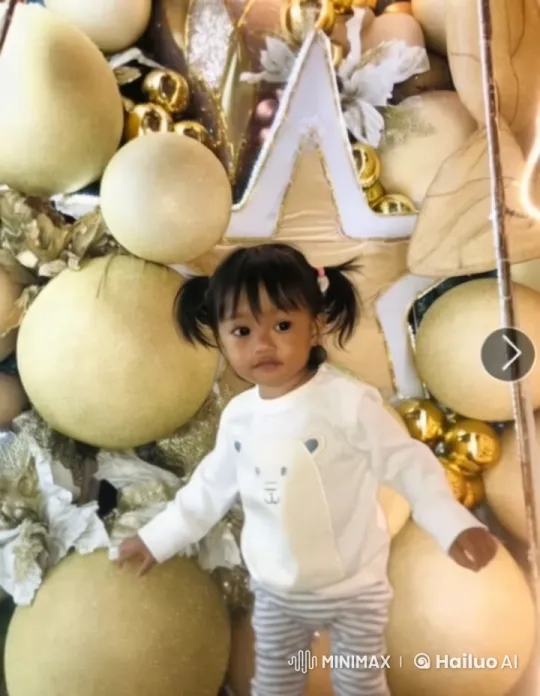 Toddler Dancing in Festive Holiday Setting – AI Generated Video | Hailuo AI