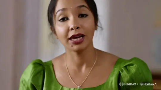 Professional Woman Delivers Confident Message – AI Generated Video | Hailuo AI