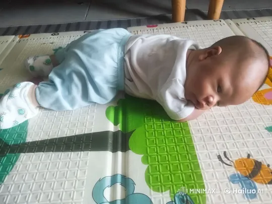 Baby's Joyful Dance on Play Mat – AI Generated Video | Hailuo AI