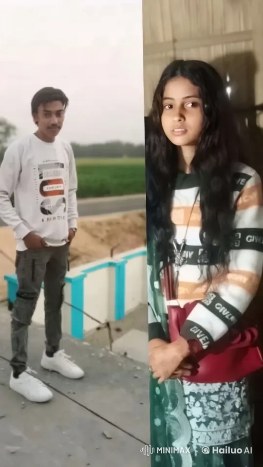 Young Couple Shares Affectionate Kiss in Serene Outdoor Setting – AI Generated Video | Hailuo AI