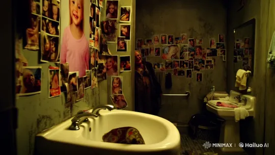 Disturbing Transformation: Man Unmasks as Woman in Bathroom – AI Generated Video | Hailuo AI