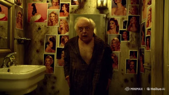 Disturbing Transformation: Actress Revealed in Grungy Bathroom – AI Generated Video | Hailuo AI
