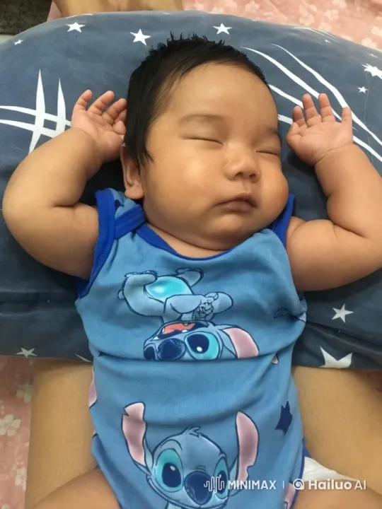 Baby Dancing Playfully on Starry Pillow – AI Generated Video | Hailuo AI