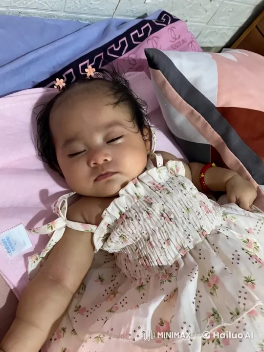 Baby's Graceful Dance in Delicate Floral Dress – AI Generated Video | Hailuo AI