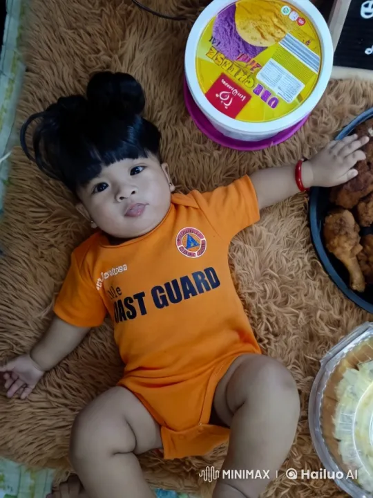Baby Dances and Plays Kung Fu on Orange Mat – AI Generated Video | Hailuo AI