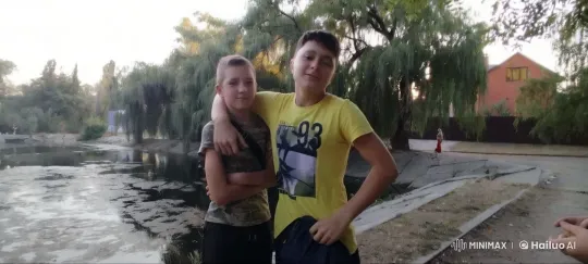 Young Couple's Intimate Moment by Serene Pond – AI Generated Video | Hailuo AI