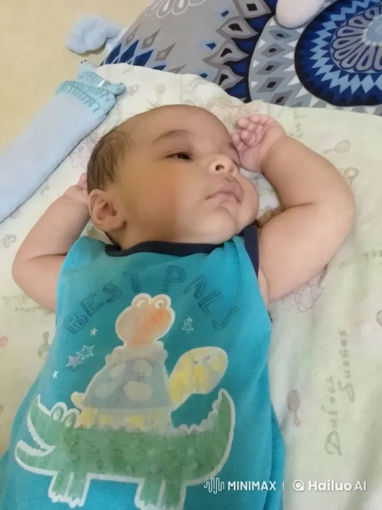 Baby Dancing and Jumping on Bedspread – AI Generated Video | Hailuo AI